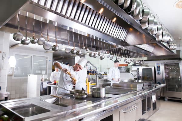 Cocina industrial en A Mariña